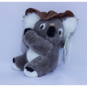 Windmill Toys Souvenir Australian Koala Wearing Hat Connect Paws Plush